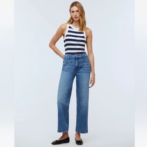 Madewell Blue Flare & Wide Leg Jeans